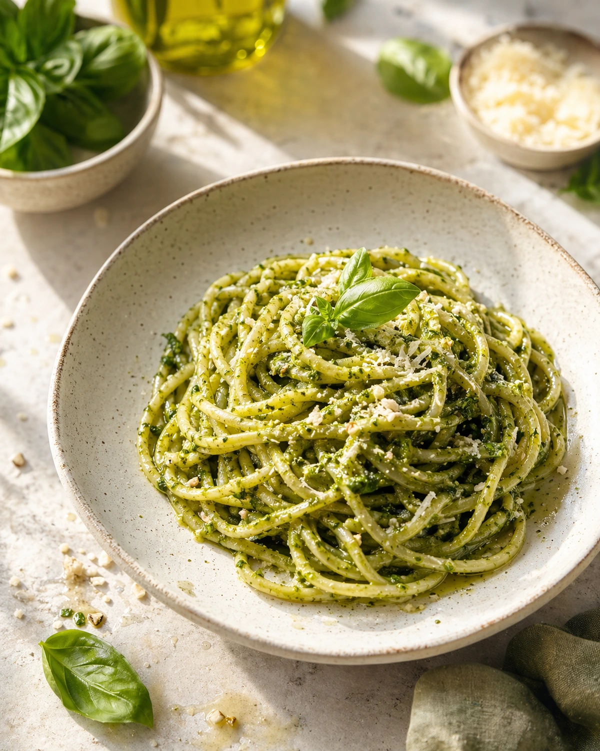 Pasta al pesto